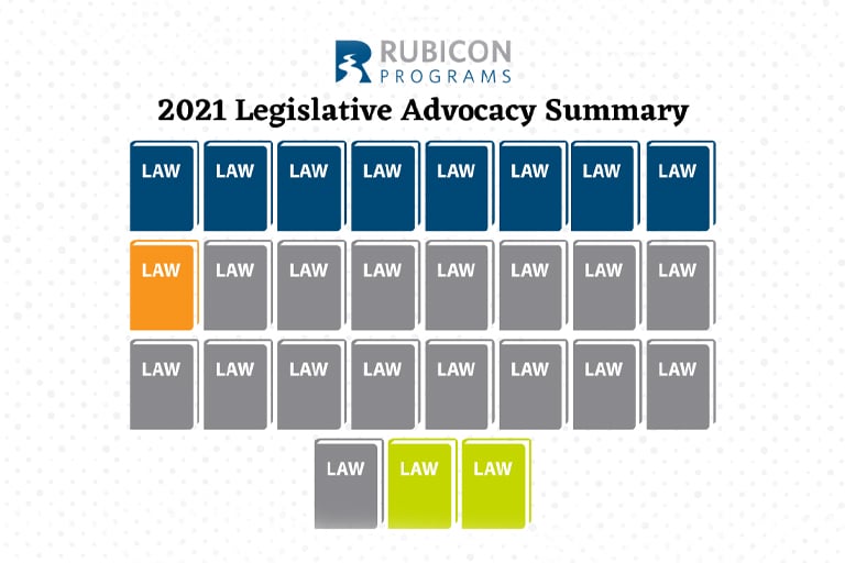 Rubicon’s 2021 Legislative Advocacy Summary